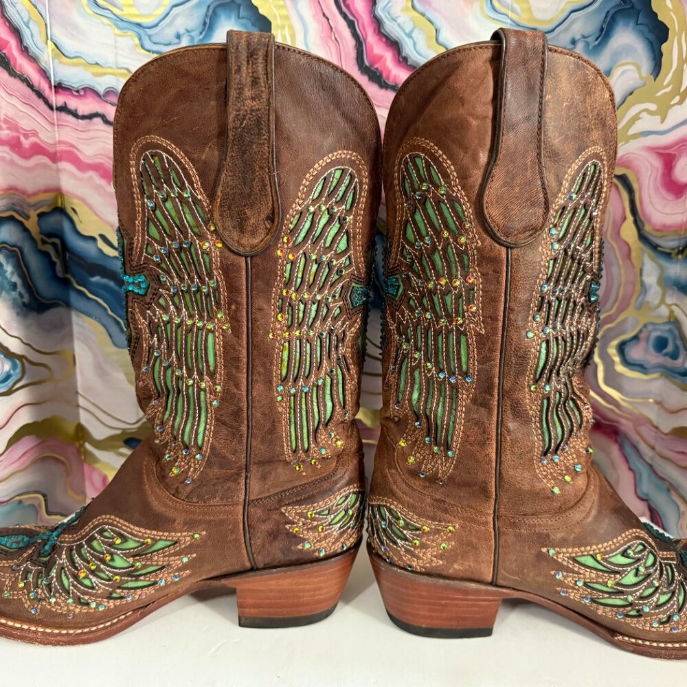Rhinestone Western Boots - Picture 3 of 3